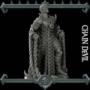 CADENA DE DIABLO - Miniatura - Todos los Tamaños | Mazmorras y Dragones | Conquistador | Guerra G - Imagen 1 de 7