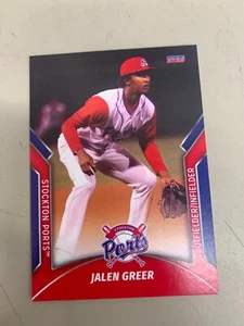 Jalen Greer Card 2022 Stockton Ports Team Card - Picture 1 of 1