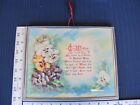 1933 - 1935 Framed BUZZA Motto Poem To Mother - Mothers Day or Birthday Gift