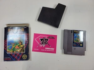 Commando NES Nintendo Complete CIB ! 5 Screw Hangtab! RARE! - Picture 1 of 10