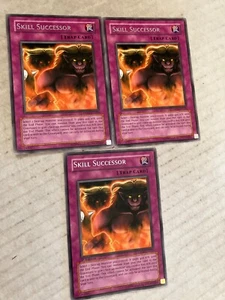 3 Skill successor (1 is 1st edition) rare trap card yu-gi-oh gaming cards cscan - Picture 1 of 1