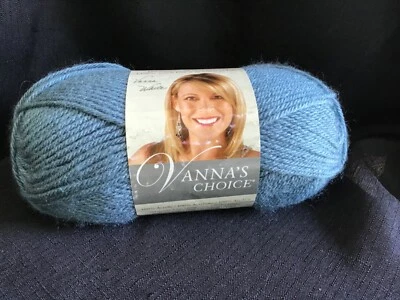 One Ball Vanna’s Choice Acrílico Azul Polvoriento #108 Foto 1 de 2