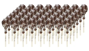 Tootsie Pops Chocolate Candy Center Filled Lollipop Kids Desert Chewy 60 Pieces - Picture 1 of 8
