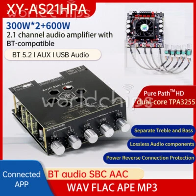 300W*2+600W TPA3255 Digital Amplifier Board 2.1 Channel Audio Amplifier Class D - Image 1 of 4