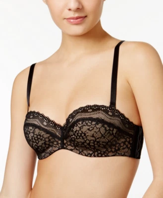 Sujetador B.tempt'd by Wacoal atractivo defecto (faltan correas) negro talla 34DD Foto 1 de 2