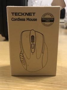 Tecknet Cordless Optical Mouse M006 Wireless New BLUE - Picture 1 of 2