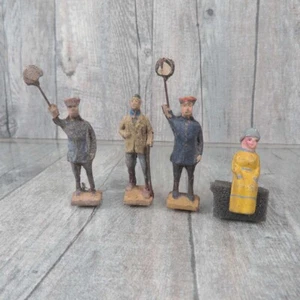 ELASTOLIN / LINEOL - 4 Massefiguren - #A35858 - Picture 1 of 5