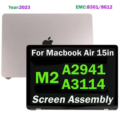 OEM LCD for Apple MacBook Air A2941/A3114 15" M2 2023+ Starlight+ Light Sensor - Image 1 of 4