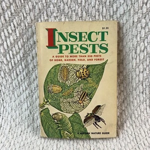 1966 A Golden Nature Guide INSECT PESTS by Herbert Zimm Home Garden Field Forest - Picture 1 of 19