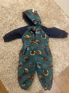 age 2-3 the gruffalo all in one suit / rain suit / splash 