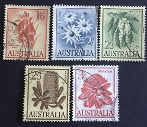 1959 Native Flowers Set Used From Bulk Estate - Picture 1 of 1
