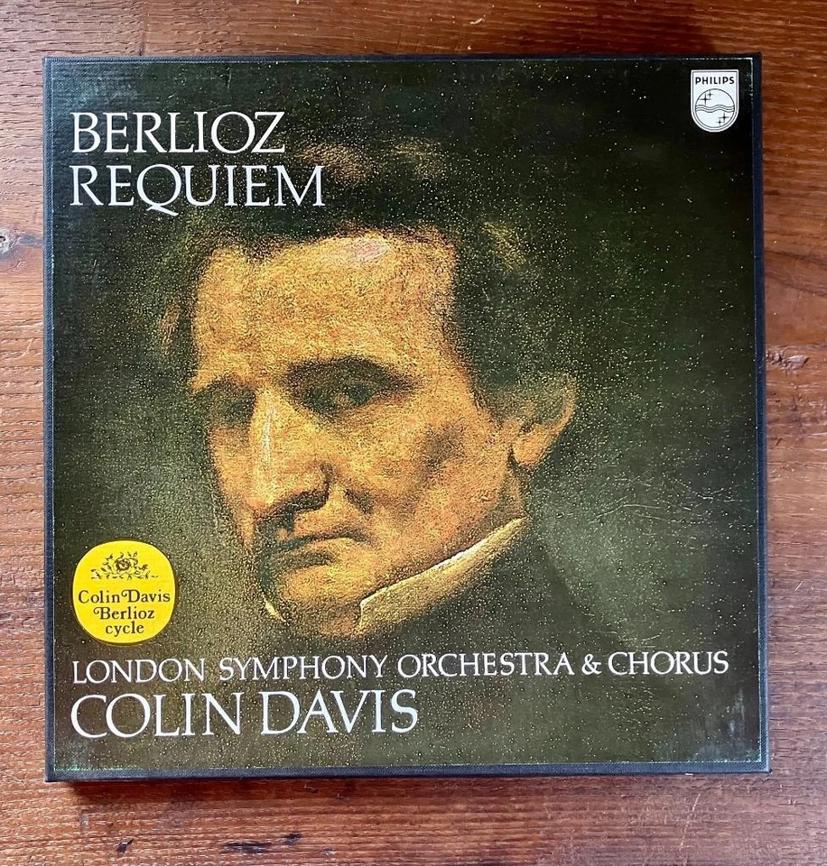 Berloiz Requiem Colin Davis Philips 6700 019 2LP Box Set NM - Image 1 of 4