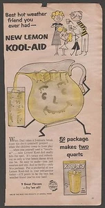 LEMON KOOL AID AD 1956 - Picture 1 of 1