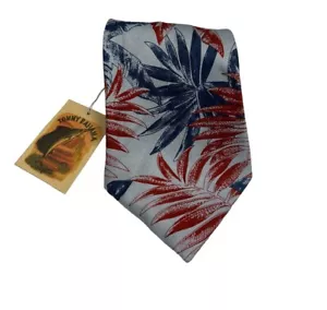 Vintage Tommy Bahama Herren Krawatte Marlin Maritim Paradies Seide Neu mit Etikett - Bild 1 von 6
