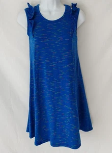 GIRLS SIZE XL 14** TURKISH SEA RUFFLE SHOULDER SUMMER DRESS ** NEW CLOTHING NWT - Picture 1 of 4