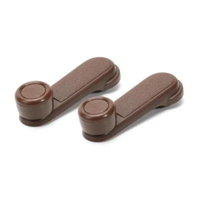 PARA PICKUP NISSAN NAVARA D21 1986-1997 VENTANAS BOBINADORA MANGO MARRÓN GRIETA PAR Foto 1 de 4