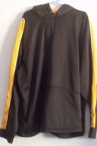 Augusta Sportswear Hooded Sweatshirt Men Sze XL Black/Gold NWOT - Picture 1 of 3