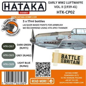 Hataka CP02 - Primera Guerra Mundial Luftwaffe Vol. Juego de pintura II 1939-41 - Imagen 1 de 2