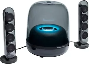 Harman Kardon SoundSticks 4 Wireless Bluetooth Lautsprecher Subwoofer Schwarz - Bild 1 von 7