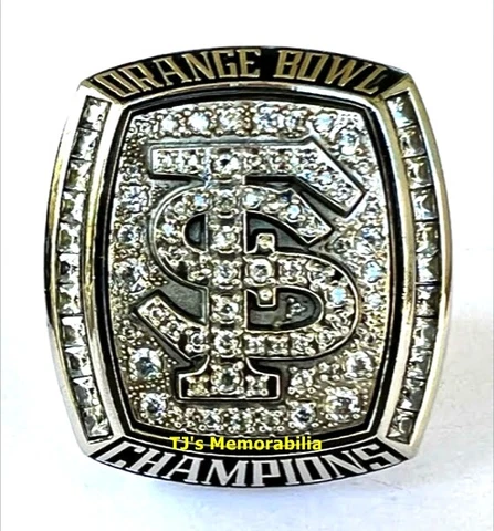 2013 FSU FLORIDA STATE SEMINOLES ORANGE BOWL CHAMPIONS CHAMPIONSHIP RING PLAYER Cover