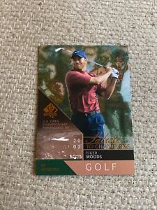 Tiger Woods 2003 sp authentic salute to champions #102 159/2002
