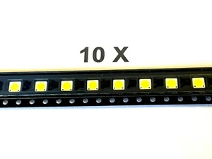 LED Kaltweiss, Cool white, 120mA, 3,3V, 0,5W, 4500K, A3535-01005, ITC, 10 Stück - Bild 1 von 3