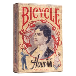Tarjetas de juego de Harry Houdini de bicicleta de coleccionables - Imagen 1 de 8