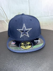 Dallas Cowboys Dal NFL Authentic New Era 59FIFTY Fitted Cap - 5950 Hat - Picture 1 of 4