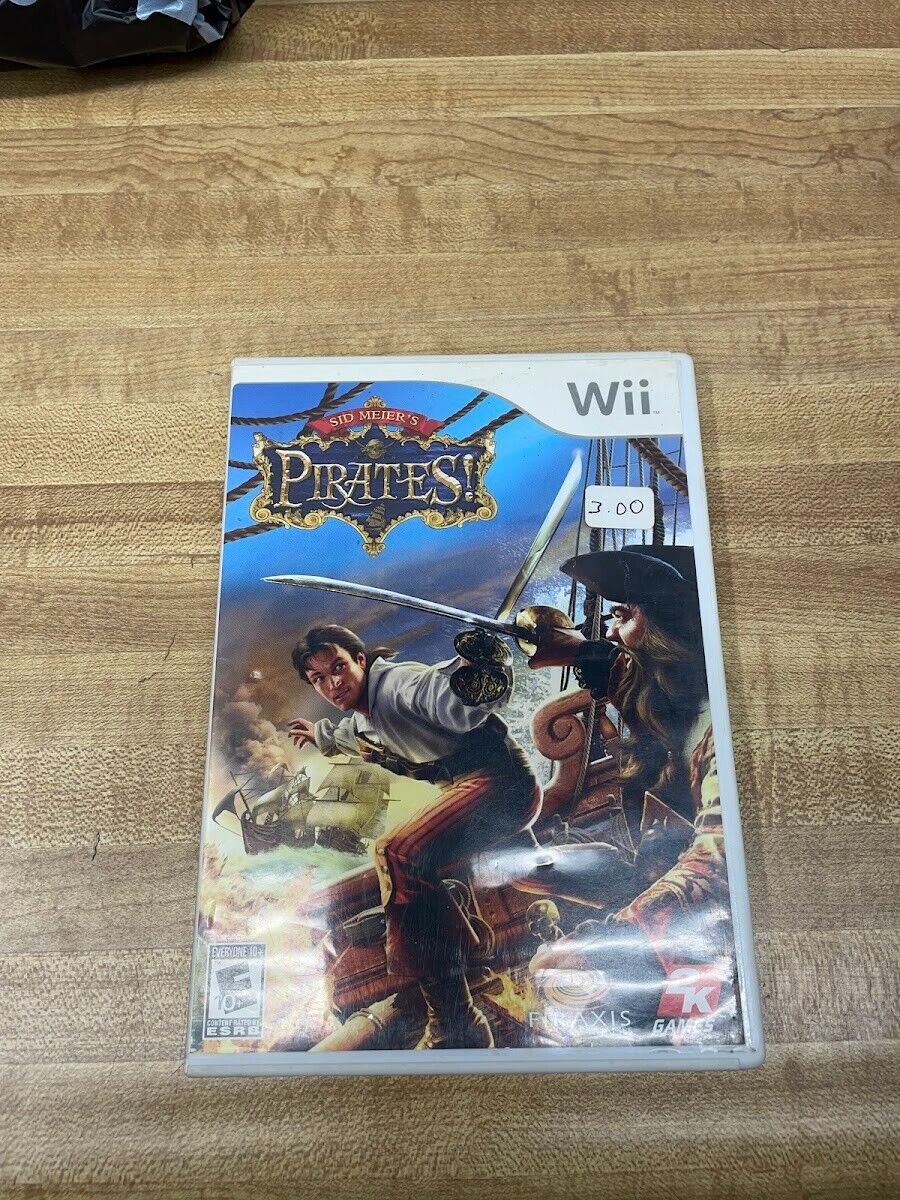 Sid Meier's Pirates (Nintendo Wii, 2010) Video Game