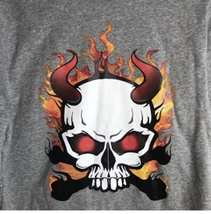 Joe Boxer Boys Casual or Halloween Sweater Size Large 14/16 Skull - Picture 1 of 5