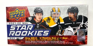 2021-22 Upper Deck Hockey NHL Star Rookies 25 Card Box Set Factory Sealed - Picture 1 of 3
