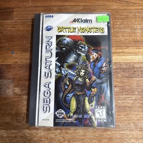Battle Monsters (Sega Saturn, 1996) CIB Complete W/Manual + Reg Card