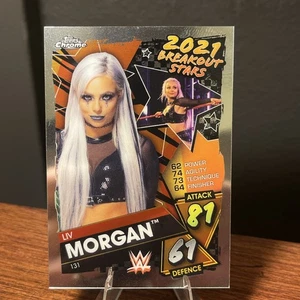 2021 Topps Chrome WWE Slam Attax - Liv Morgan #131 - Bild 1 von 2