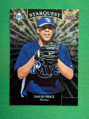 2009 Upper Deck Series Two Baseball StarQuest Silver Common #SQ-37 David Price - Image 1 of 2