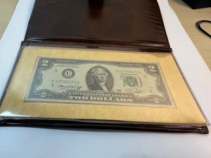 Bicentennial Commemorative Two Dollar Bill First Day of Issue April 13, 1976 - Picture 1 of 8