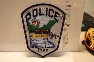 police patch  SPRING LAKE PARK POLICE MINNESOTA - Picture 1 of 1