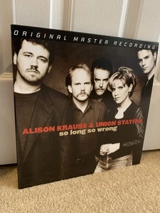 ALISON KRAUSS So Long So Wrong 2LP MFSL 180G Vinyl Union Station EXCELLENT - Picture 1 of 4