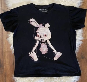 Vintage Silent Hill 3 Robbie The Rabbit Promo Capcom Konami Horror Shirt Sz Med - Picture 1 of 9