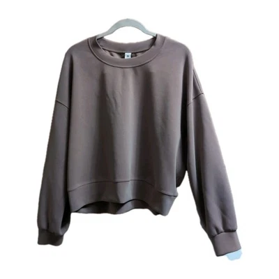 Ropa de salón Lululemon Softstreme recortada de gran tamaño talla 12 color topo  Foto 1 de 4