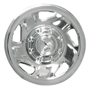 New Set Of 4, 16 Inch Silver 5 Spoke Directional Aftermarket Wheel Covers - Picture 1 of 1