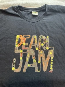 Pearl Jam T-shirt Music For Rhinos Cotton Organic Bayside Large - Picture 1 of 2