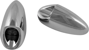 Kodlin Chrome Mini Fender Strut Rear Indicators Neowise 3-1 LED Universal 12V - Foto 1 di 2