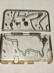 Hori New Nintendo 3DS XL Hard Shell Case Gold Pikachu Pokemon Read Desc - Picture 1 of 6