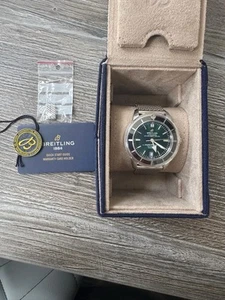 Breitling superocean heritage B20 green dial AB2010121L1A1 2022 - Picture 1 of 6
