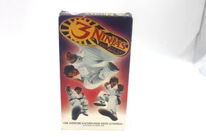 3 Ninjas - Knuckle Up (VHS)(French)  Tested - Bild 1 von 4