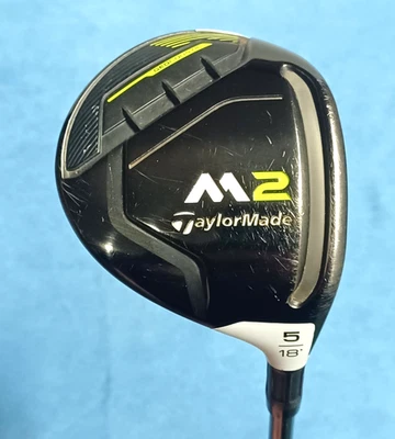TaylorMade M2 5 Wood 18 degree 42" Graphite Regular Flex Right Hand Golf Club - Image 1 of 4