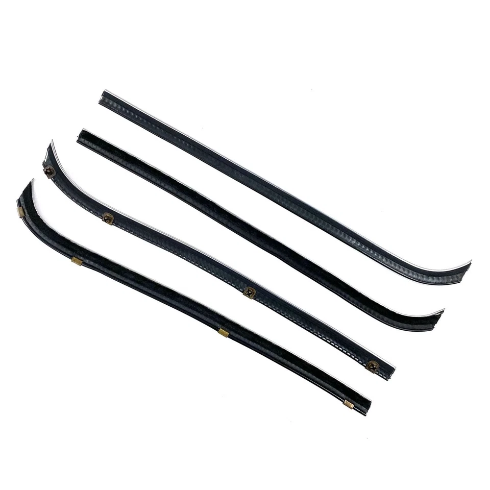 For Jeep Willys 46-54 Belt Weatherstrip Kit Front Inner & Outer Driver & - Image 1 of 1