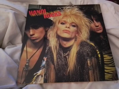 Hanoi Rocks-Two Steps From The Move-12" LP,  Inner, Ltd-CBS26066 1984 NM*No Book - Image 1 of 4