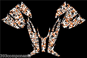 Arctic Cat ProClimb ProCross Pro Climb Pro Cross Graphics Decal Digital Camo Ora - Picture 1 of 1