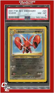 Neo Discovery 29 Scizor PSA 8 - Foto 1 di 2